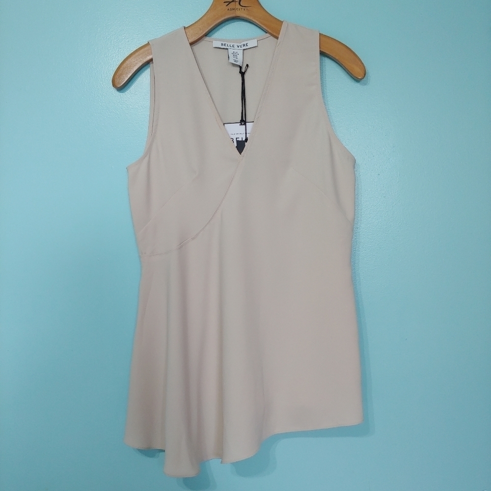 Belle Vere Sleeveless Blouse Size XS